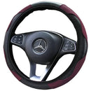 Capa de Volante Universal em Pele para Automóvel
