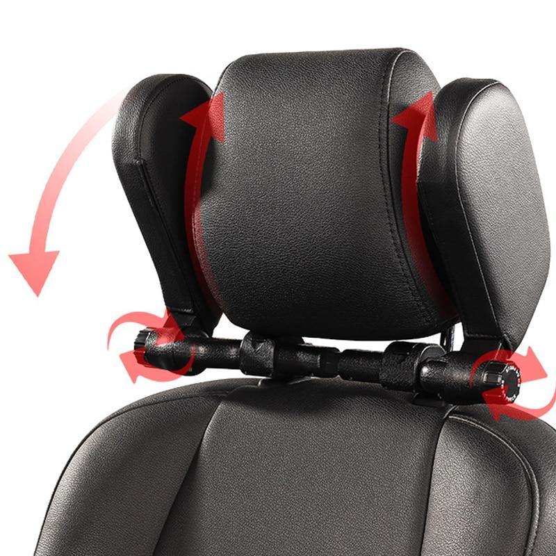 Apoio de Cabeça Lateral para Automóvel (Pele)