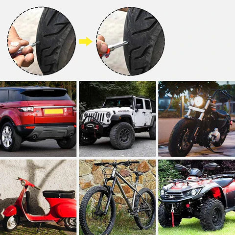 Kit Rápido de Reparação de Pneus – Parafusos RepairMax