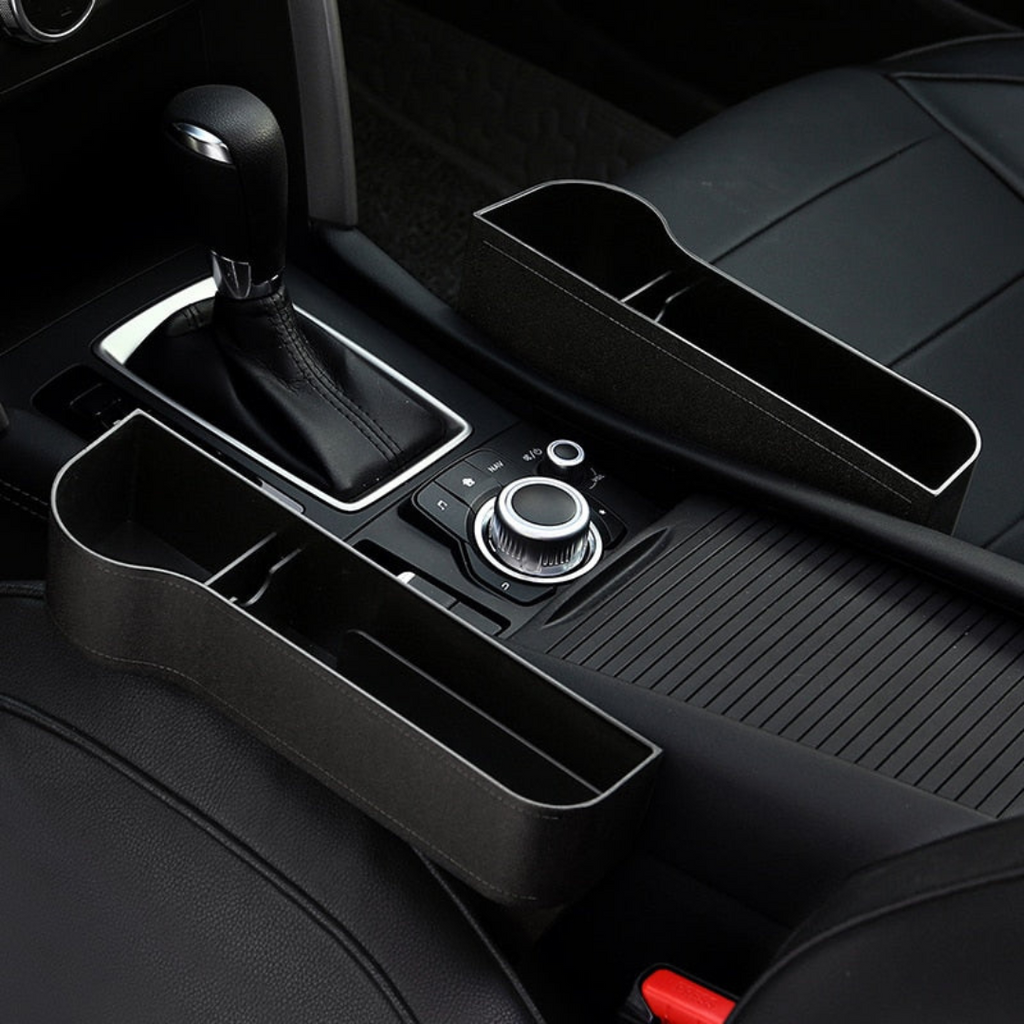 Organizador multifunções compacto para carro