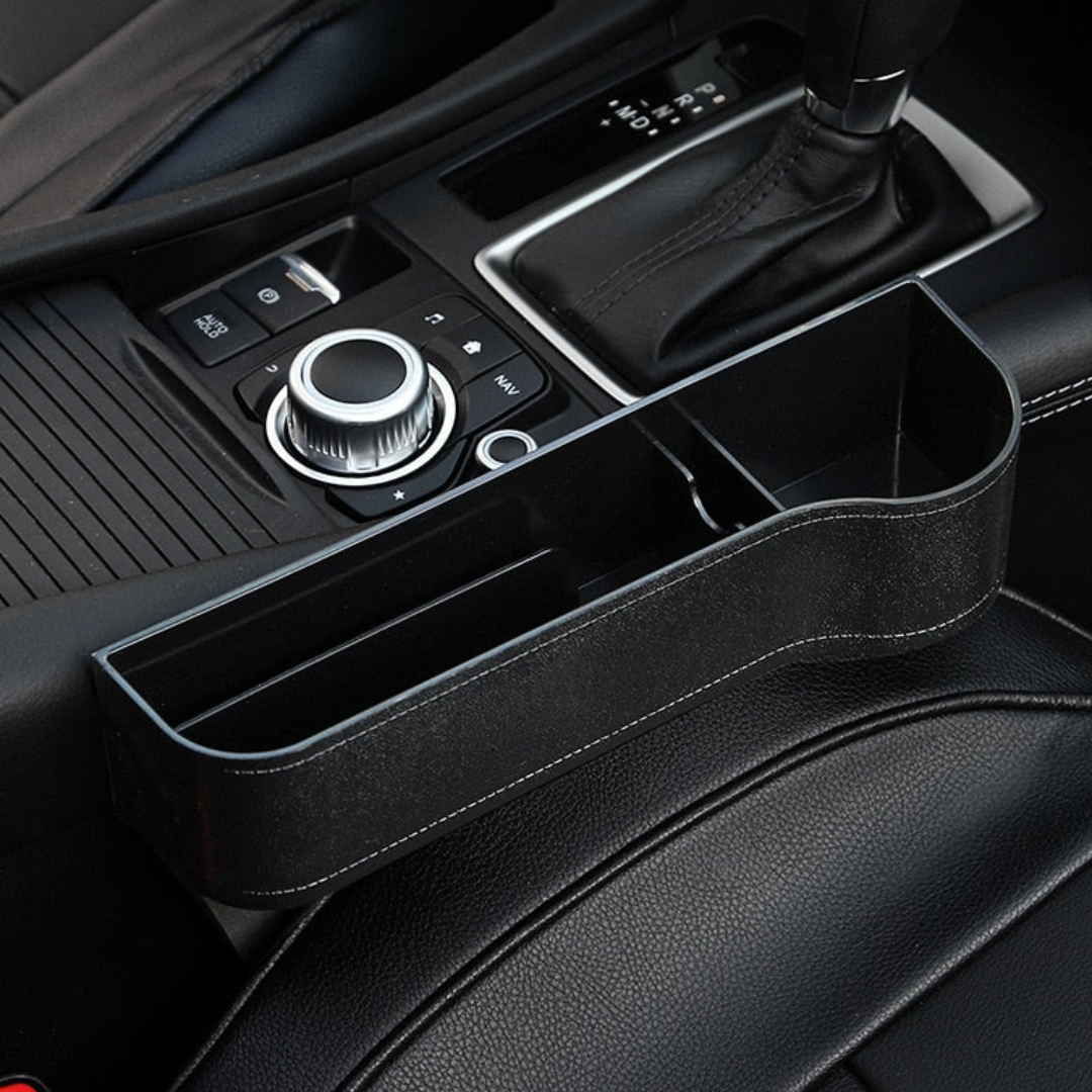 Organizador multifunções compacto para carro