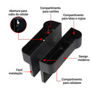 Organizador multifunções compacto para carro