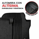 Conjunto de tapetes 3D tipo tabuleiro sem mala